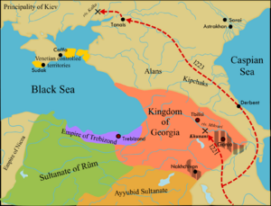 Mongol invasion of Georgia-en