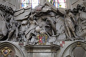 Monument to Richard Tyrrell, Westminster Abbey 01