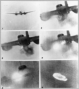Mosquito shooting down Ju-88