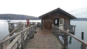 Nick's Cove boat shack