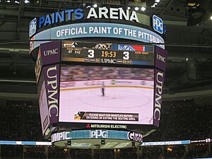 PPG Paints Arena Scoreboard