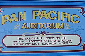 Pan Pacfic Auditorium Sign
