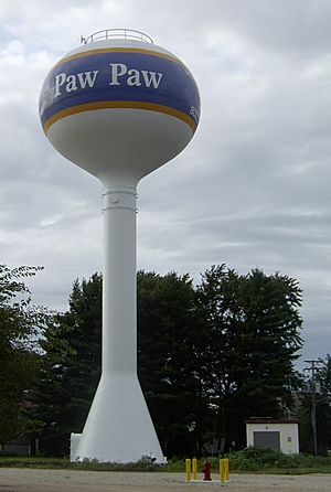 Paw Paw IL water tower