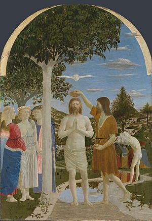 Piero della Francesca - Baptism of Christ - WGA17595