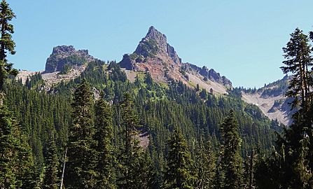 Pinnacle Peak and The Castle