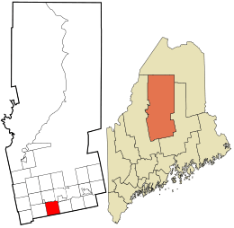 260px Piscataquis County Maine Incorporated And Unincorporated Areas Sangerville Highlighted.svg 