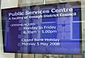 Public Services Centre screen - geograph.org.uk - 789387