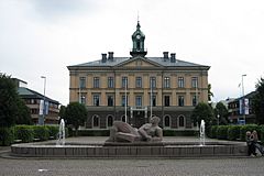 Rådhuset, Gävle, från norr