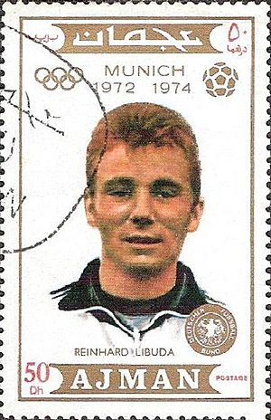 Reinhard Libuda 1971 Ajman stamp.jpg