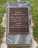 Richard Wickes Memorial