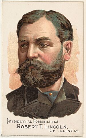 Robert T. Lincoln of Illinois, from the Presidential Possibilities series (N124) issued by Duke Sons & Co. to promote Honest Long Cut Tobacco MET DPB873727
