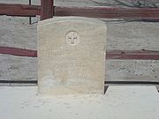 Sacaton-Grave of Matthew (misspelled with one T) B. Juan