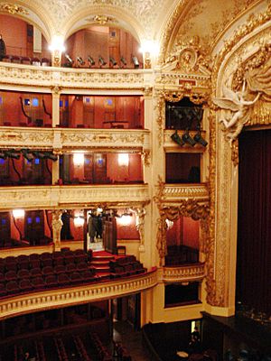 Salle Favart proscenium
