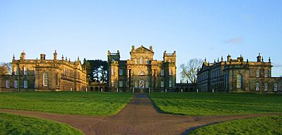 Seaton Delaval Hall - all from N