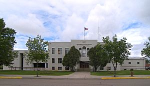 Sheridan County Courthouse in Plentywood