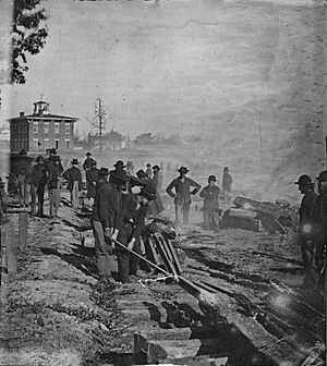 Sherman railroad destroy noborder