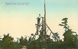 Slide tower