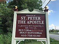 St Peter QMD sign