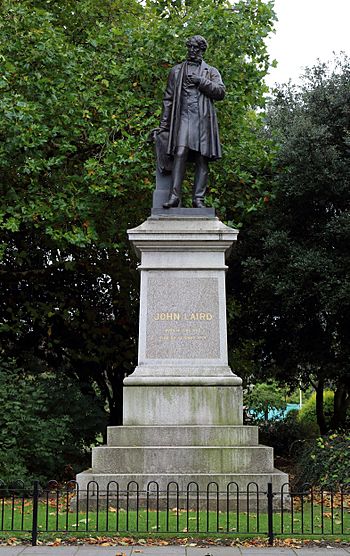 Statue of John Laird 2018