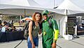 Sydney McLaughlin and Mike Granville (33903844816)