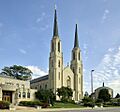The Cathedral of the Immaculate Conception in Fort Wayne, Indiana
