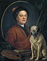The Painter and His Pug by William Hogarth