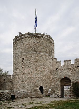 The tower of Kavala castle