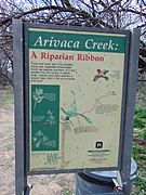 Trail Sign Arivaca Creek Arizona 2015
