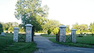 Woodland Cemetery Gates