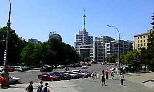 (45) DERZHPROM BUILDING IN CITY OF KHARKIV STATE OF UKRAINE PHOTOGRAPH BY VIKTOR O LEDENYOV 20160621