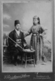 1900 photo of a Sephardi couple from Sarajevo