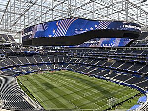 2026 FIFA World Cup Match 4, United States v Paraguay (stadium 3 hours before)