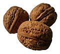 3 walnuts