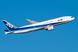 All Nippon Airways Boeing 777 (JA742A) at Tokyo Haneda Airport