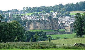 Alnwick and Alnwick Castle - Northumberland - 140804.jpg