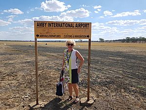 Amby airstrip, Queensland