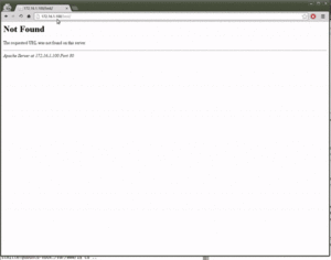 An example of what a fake error page might look like in a WSO web shell