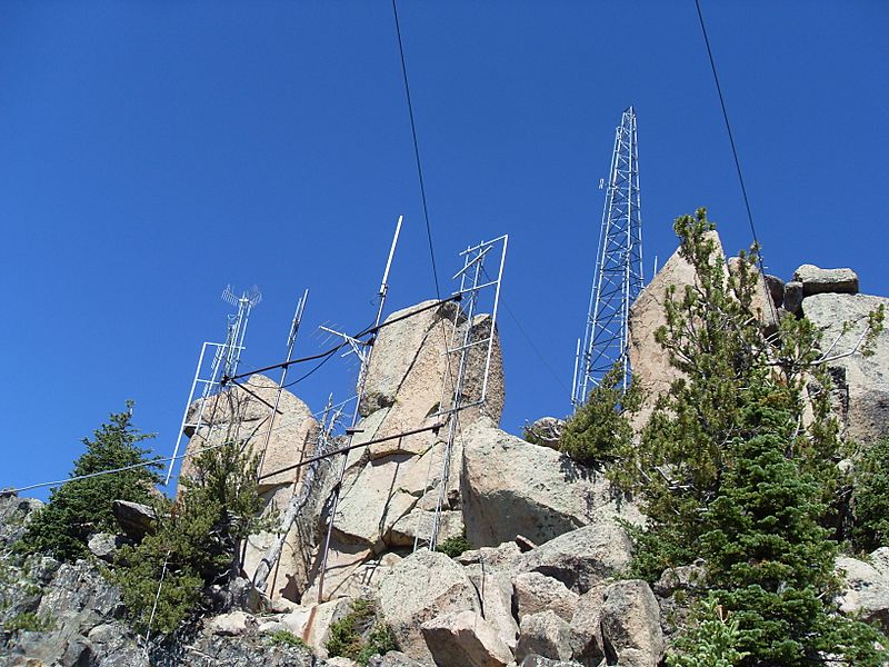 Antennas on Laramie Peak