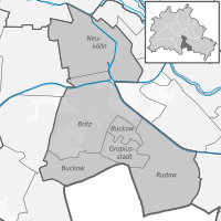District map of Neukölln