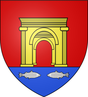 Blason de la ville de Saint-Chamas (13)