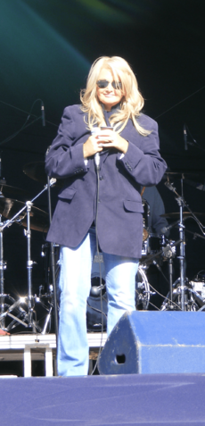 Bonnie Tyler sound check in Poland, May 2011