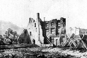 Bridgwater Castle ruins