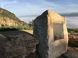 Cahuenga Peak Dedication Monument