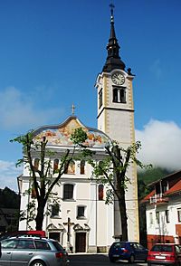 Cerkno Slovenia - Church of Saint Anne