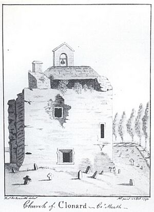 Clonard Abbey Ruins Austin Cooper 1794