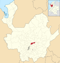 Location of the municipality and town of Don Matías in the Antioquia Department of Colombia