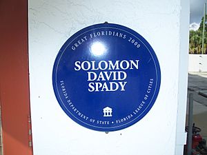 Delray Beach FL Spady Museum GF plaque01
