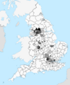 Districts of England Pakistani