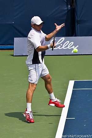 Dudi Sela at the 2009 Indianapolis Tennis Championships 02