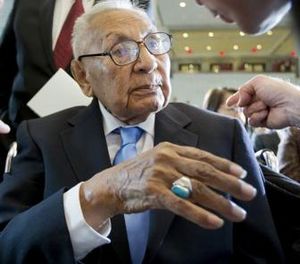 Edmond Harjo awarded the Congressional Gold Medal